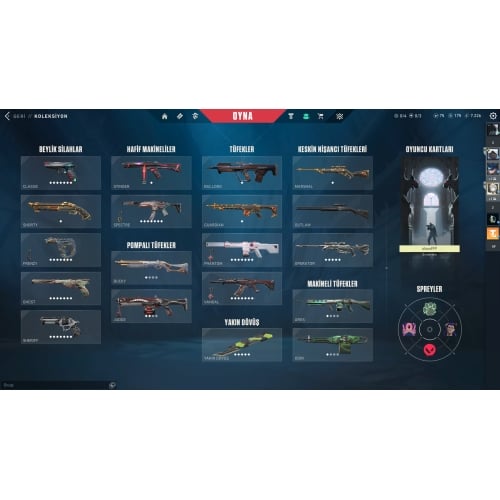 92 SKİN + 4 BATTLE PASS UNRANKED HESAP - mailonaysiz #148768